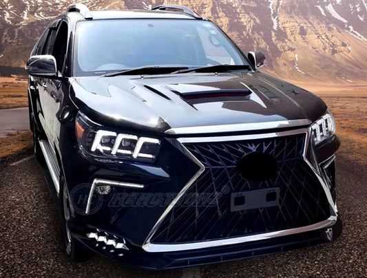 Front optics Lexus-design V2 2015-2019 (2 pcs) for Toyota Hilux 2015↗ - image 1