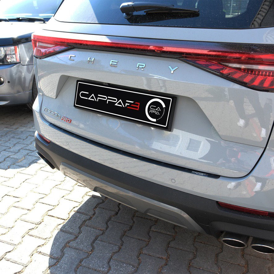 Rear Bumper Protector EuroCap (ABS) for Chery Tiggo 8 2017- - image 4