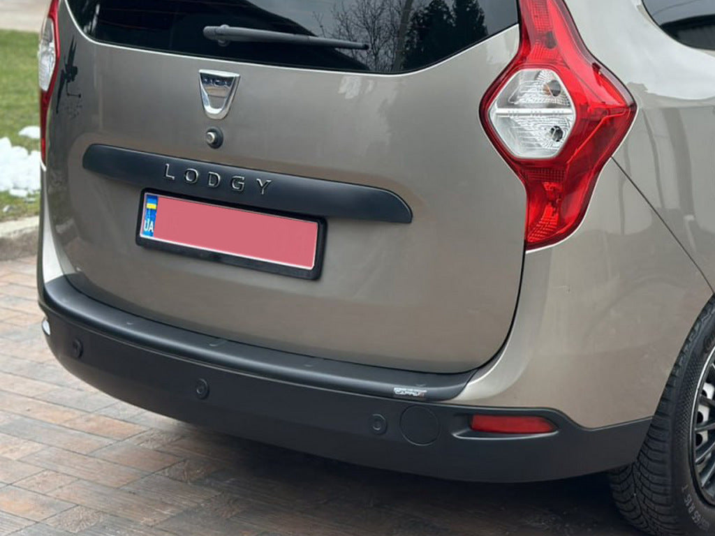 Rear Bumper Protector EuroCap (ABS) for Renault Lodgy 2013-2022 - image 3