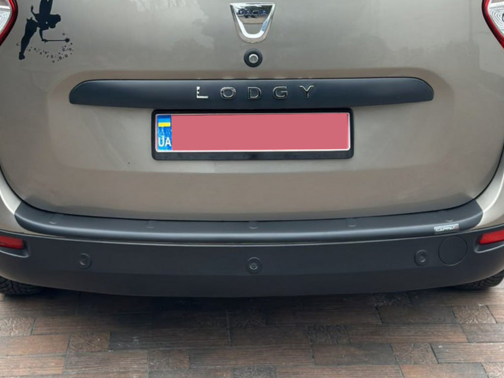 Rear Bumper Protector EuroCap (ABS) for Renault Lodgy 2013-2022 - image 4