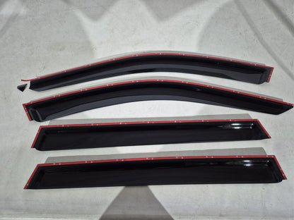 Discount Window Deflectors (4 pcs, HIC) for Skoda Kodiaq 2016-2023 - image 3