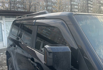 Window Deflectors Niken Luxury (6 pcs) for Toyota Land Cruiser Prado 250 2023- - image 12