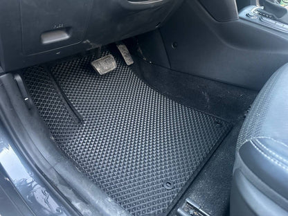 EVA floor mats (2017-2020, Petrol, Black) for Hyundai Kona 2017-2023 - image 1