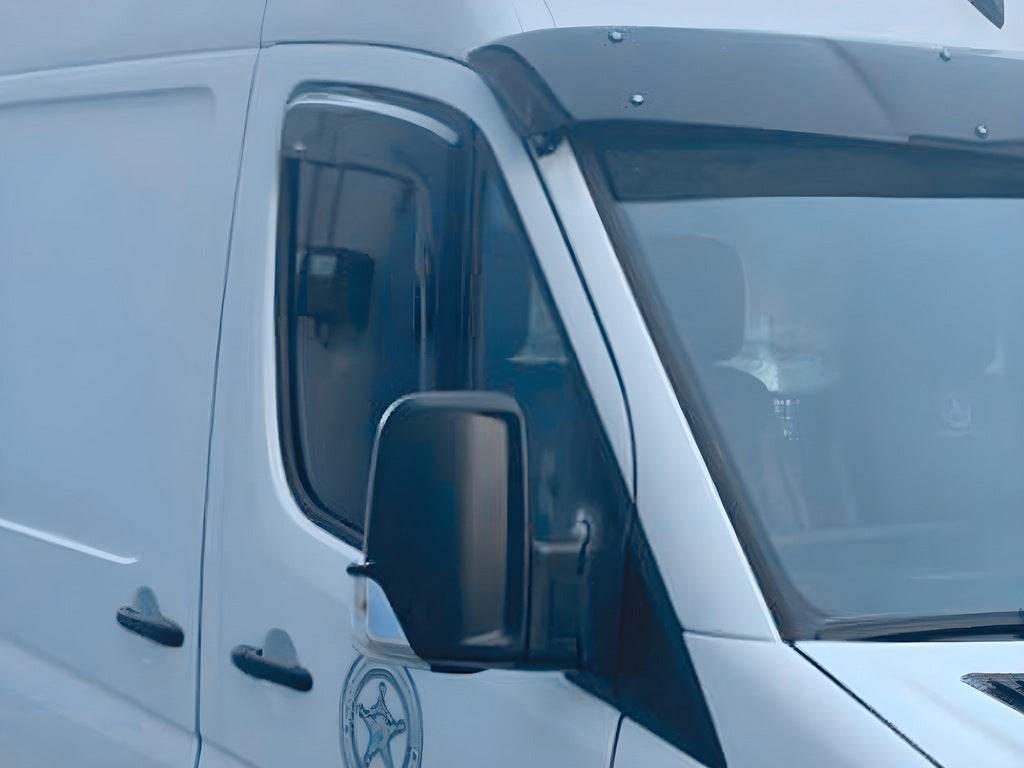 Adhesive windbreakers (2 pcs, HIC) for Mercedes Sprinter W906 2006-2018 - Reelken Auto