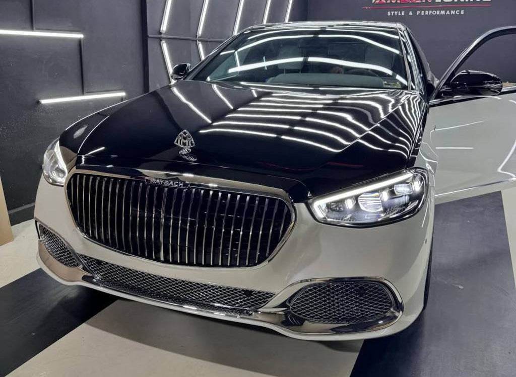 W223 Maybach restyling kit (without doors) for Mercedes S-class W221 - Reelken Auto
