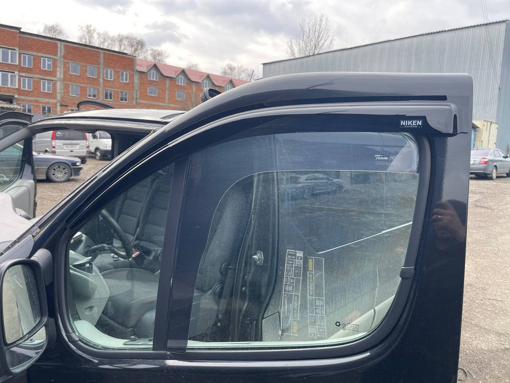 Window Deflectors (2 pcs, Niken) for Renault Trafic 2001–2015 - image 1