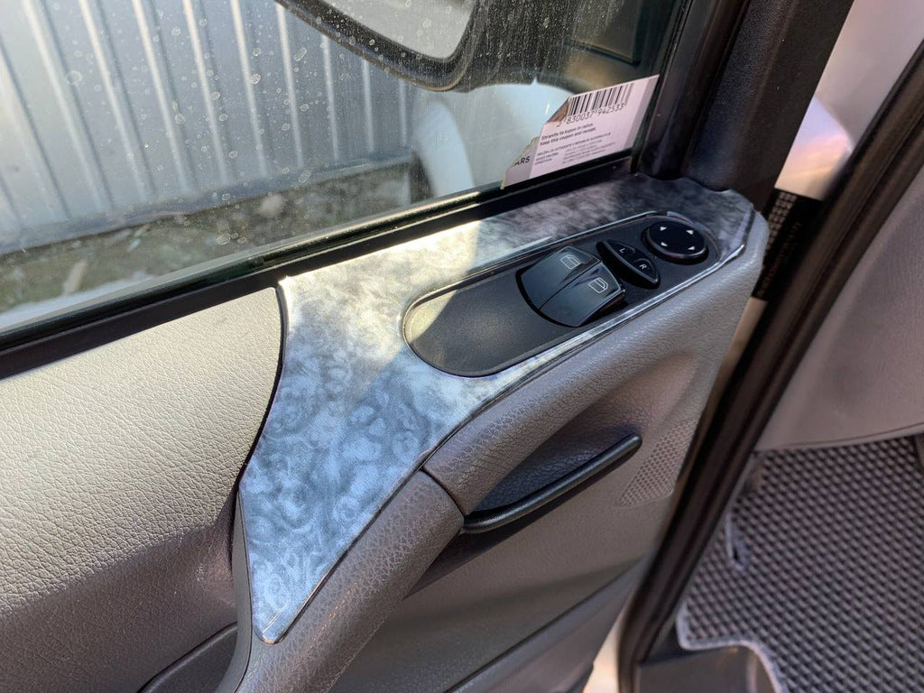 Dashboard Trim Covers (Meric, Full Set) for Mercedes Vito W639 2004-2014 - image 16