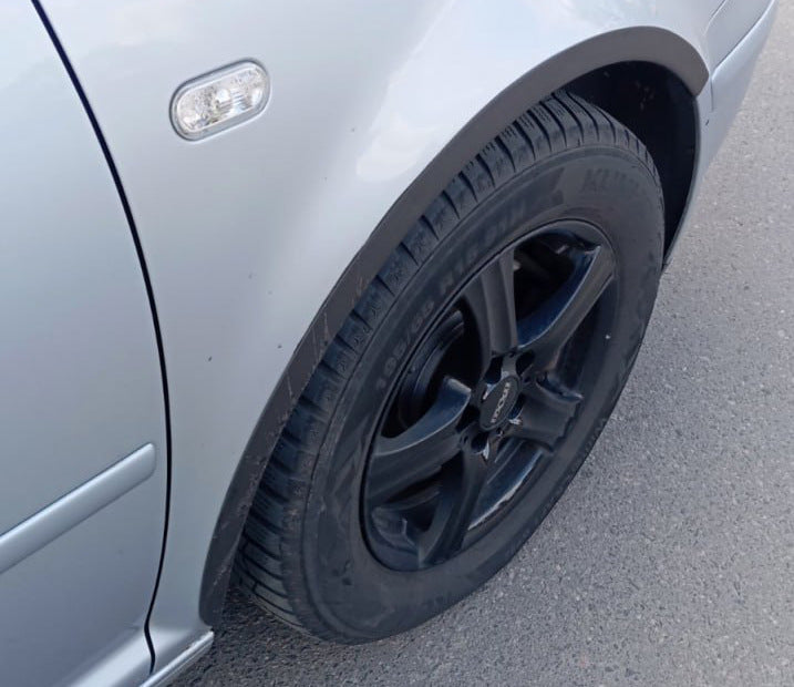 Fender flares (4 pcs, black) for Volkswagen Golf 4 1997-2006 - image 9