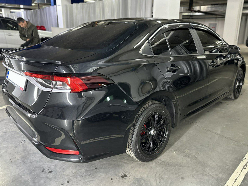 Lip Spoiler (Sunplex, black) (117.9cm * 5.5cm) for Toyota Corolla 2019- - image 5