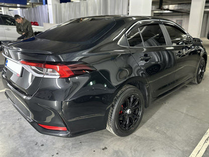 Lip Spoiler (Sunplex, black) (117.9cm * 5.5cm) for Toyota Corolla 2019- - image 5