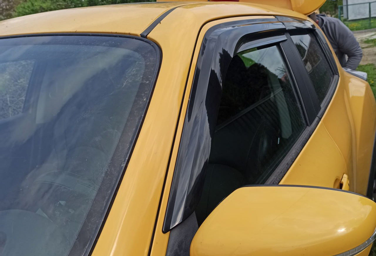 Window Deflectors (4 pcs, Sunplex Sport) for Nissan Juke 2010-2019 - image 7