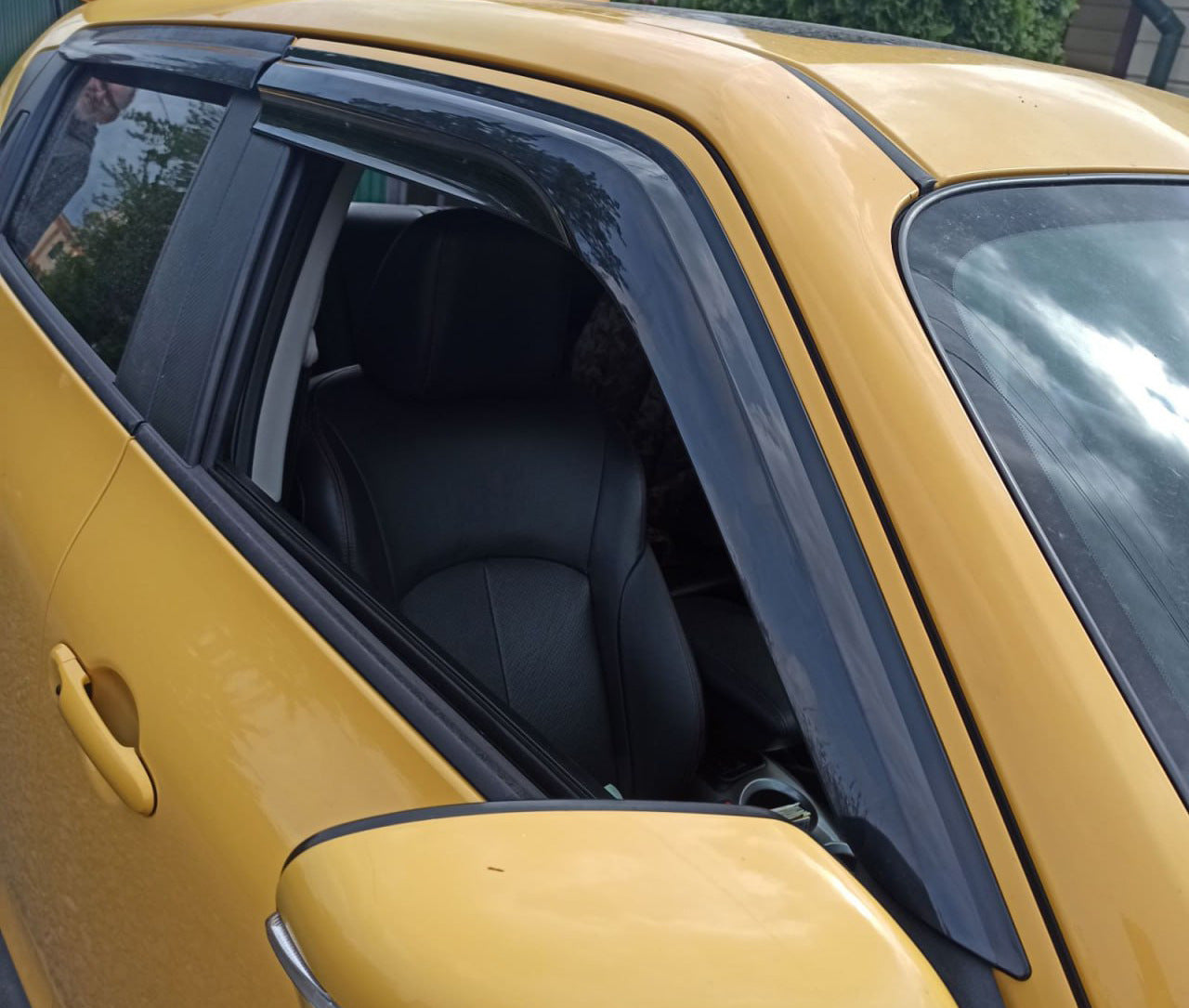 Window Deflectors (4 pcs, Sunplex Sport) for Nissan Juke 2010-2019 - image 8