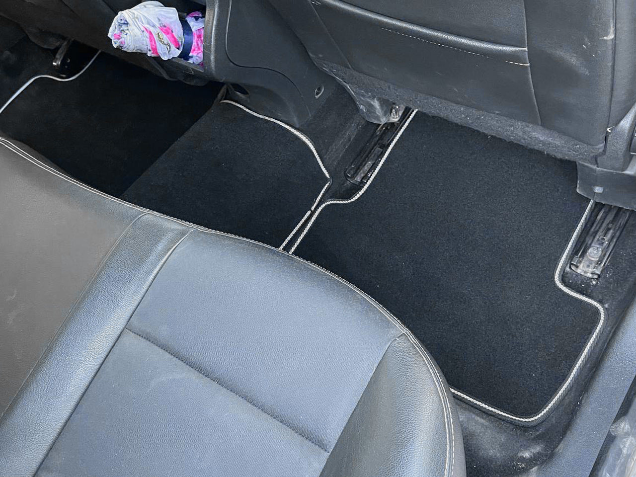 Textile Floor Mats Premium (black) for Renault Fluence 2009-2016 - image 3