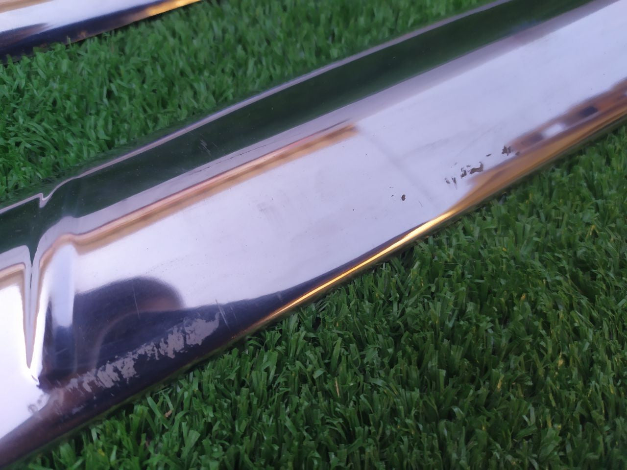 Door molding (4 pcs, stainless steel) for Hyundai Accent 2006-2010 - image 5