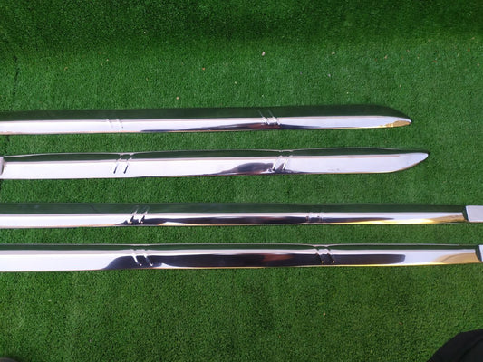 Discount Door Mouldings (4 pcs, Stainless Steel) for Hyundai Accent 2006-2010 - image 2