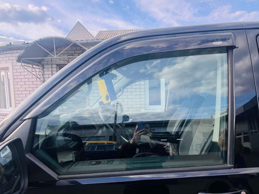 Window Deflectors (2 pcs, Niken) for Volkswagen T5 Multivan 2003-2010 - image 2