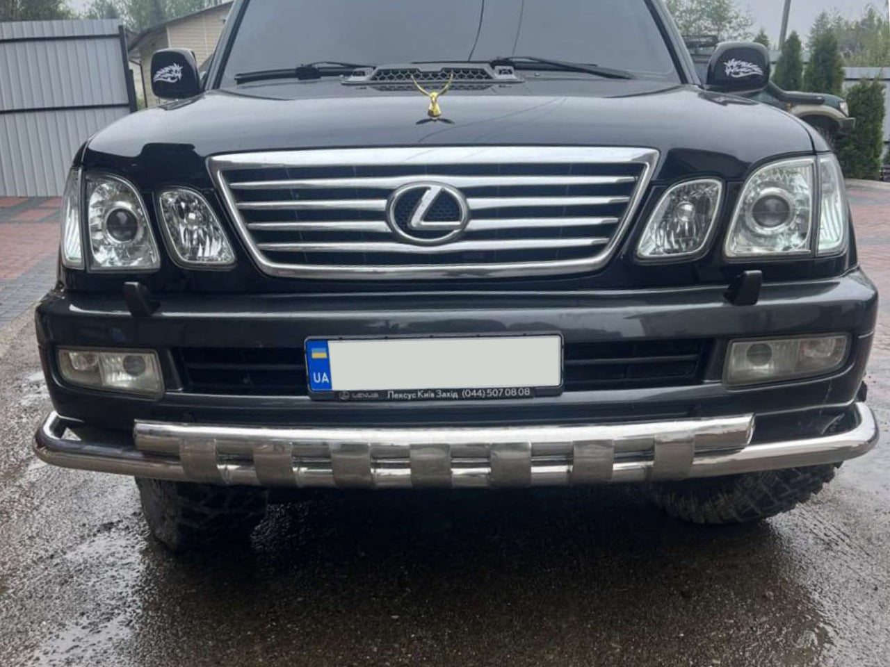 Front Bar ST015 (Stainless Steel) for Lexus LX470 1998-2007 - image 8