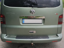 Stainless Steel Rear Tailgate Trim Above License Plate for Volkswagen T5 Multivan 2003-2010 - image 2