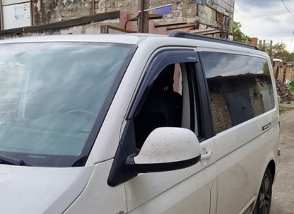 Integrated Roof Rails (black) for Volkswagen T5 Caravelle 2004-2010 - image 40
