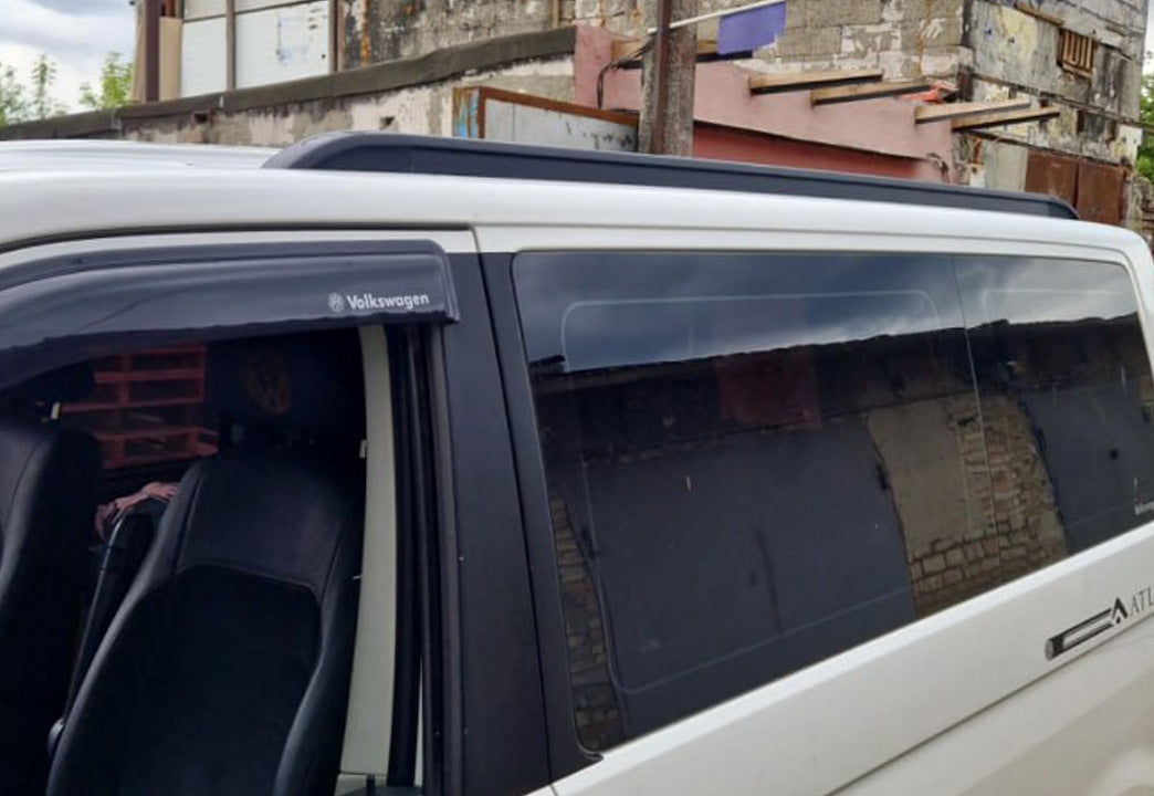 Integrated Roof Rails (black) for Volkswagen T5 Multivan 2003–2010 - image 41