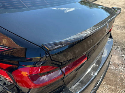 Spoiler V2 (for G30/F90, Carbon) for BMW 5 Series G30/31 2017-2023 - image 3