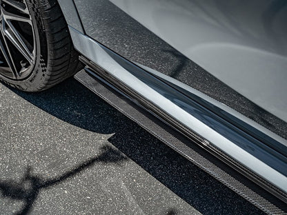 Side Skirts Carbon V1 (2018-2022) for BMW X6 G06 2019–2027 - image 7