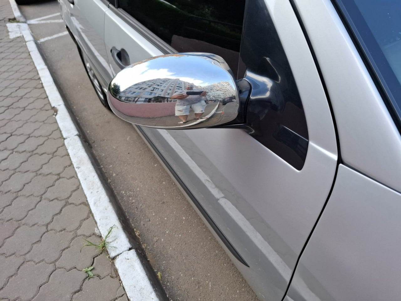 Lining the mirrors (2 piece, stainless steel) for Ford Focus I 1998-2005 - Reelken Auto