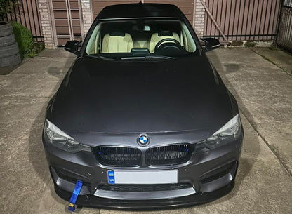 Front Bumper Lip DPT V-2 (For M4, Gloss Black) for BMW 4 Series F32/F33/F36 2012-2020 - image 7