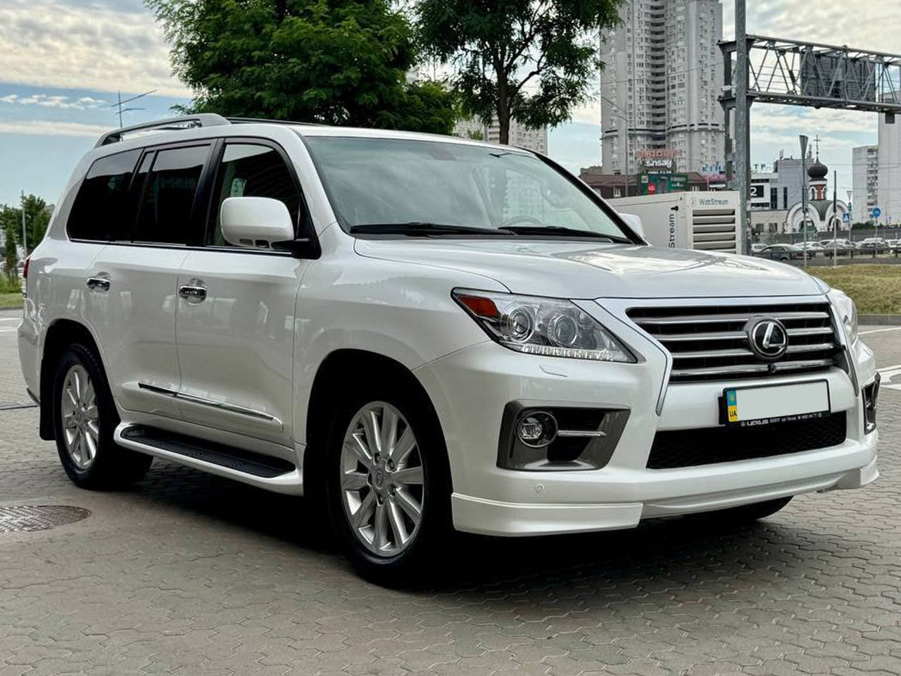 Facelift Body Kit Car 2008-2012 to 2012-2016 F-Sport for Lexus LX570/450d 2008-2022 - image 20