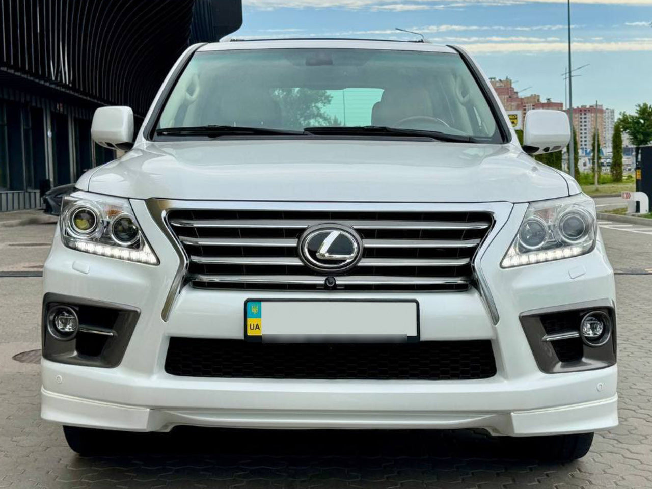 Facelift Body Kit Car 2008-2012 to 2012-2016 F-Sport for Lexus LX570/450d 2008-2022 - image 18