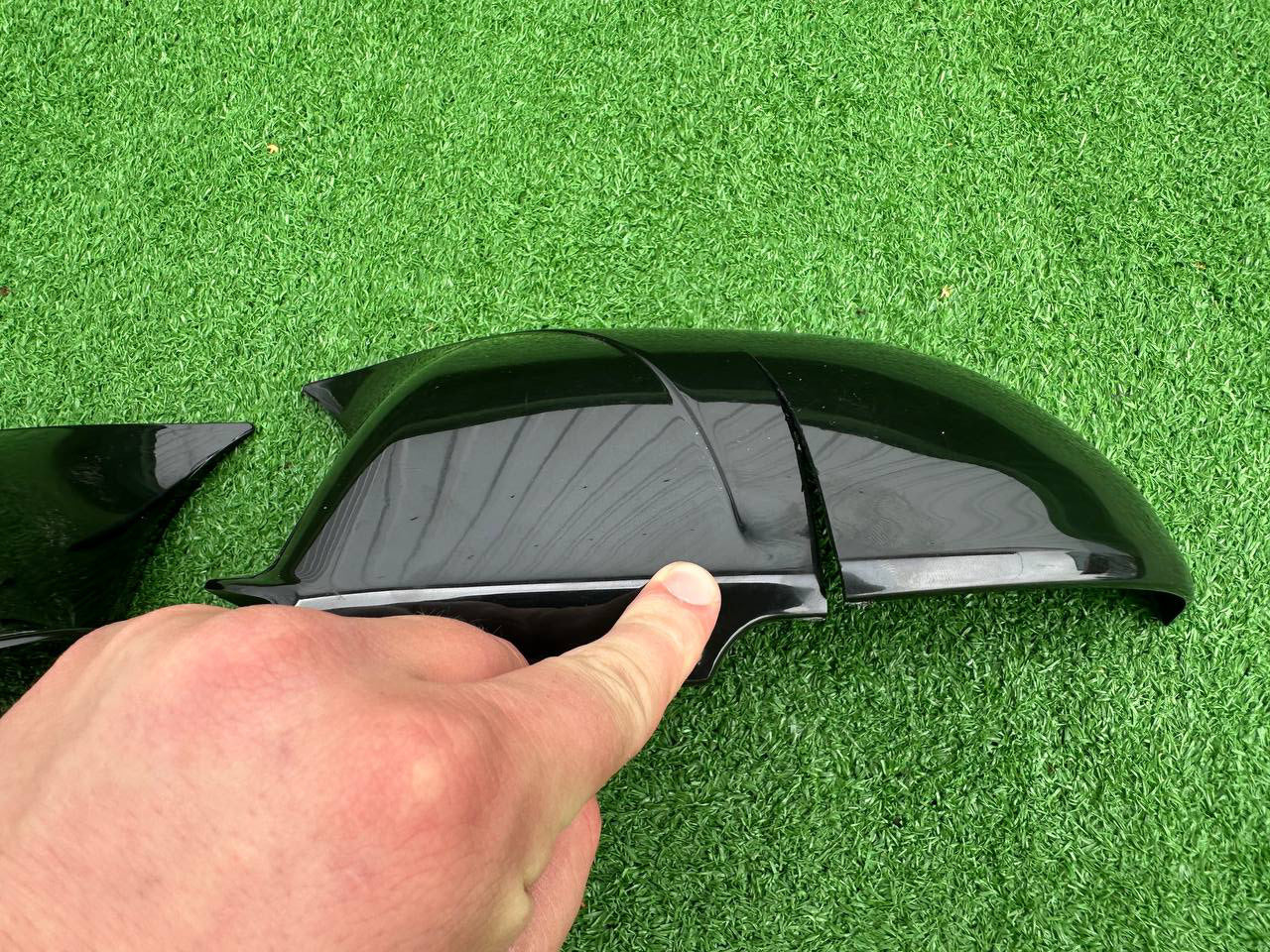 Discount Mirror Covers BMW-Style (2 pcs) for Skoda Octavia II A5 2010-2013 - image 7