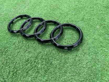 Front emblem Audi Black (285 mm x 97 mm) for Audi - image 5