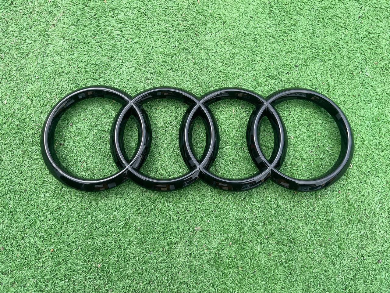 Front emblem Audi Black (285 mm x 97 mm) for Audi - image 4