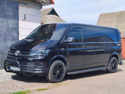 Side Steps Premium (2 pcs, Stainless Steel) for Volkswagen T6 2015-2024 - image 3