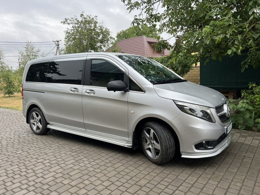 Side Steps Maya V2 (2 pcs, Aluminum) for Mercedes Vito/V-class W447 2014- - image 3