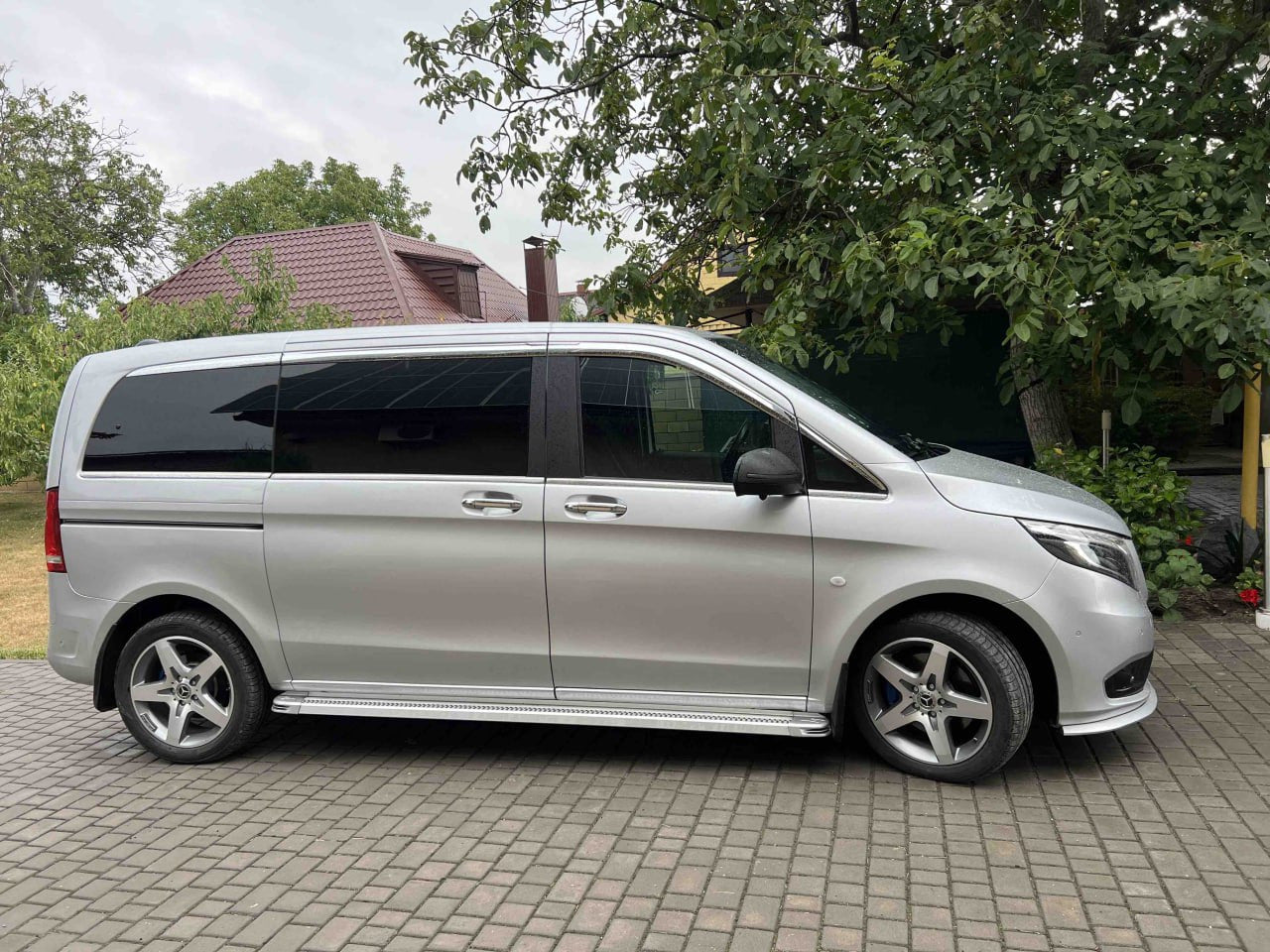 Side Steps Maya V2 (2 pcs, Aluminum) for Mercedes Vito/V-class W447 2014- - image 2