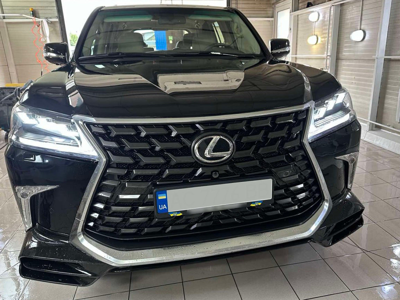 Facelift conversion kit from 2008-2016 model to TRD Superior (2016-2020) for Lexus LX570/450d 2008-2022 - image 38