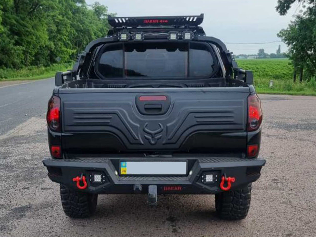 Roof Basket for Roll Bar Dakar (100x100cm) for Mitsubishi L200 2006-2015 - image 17