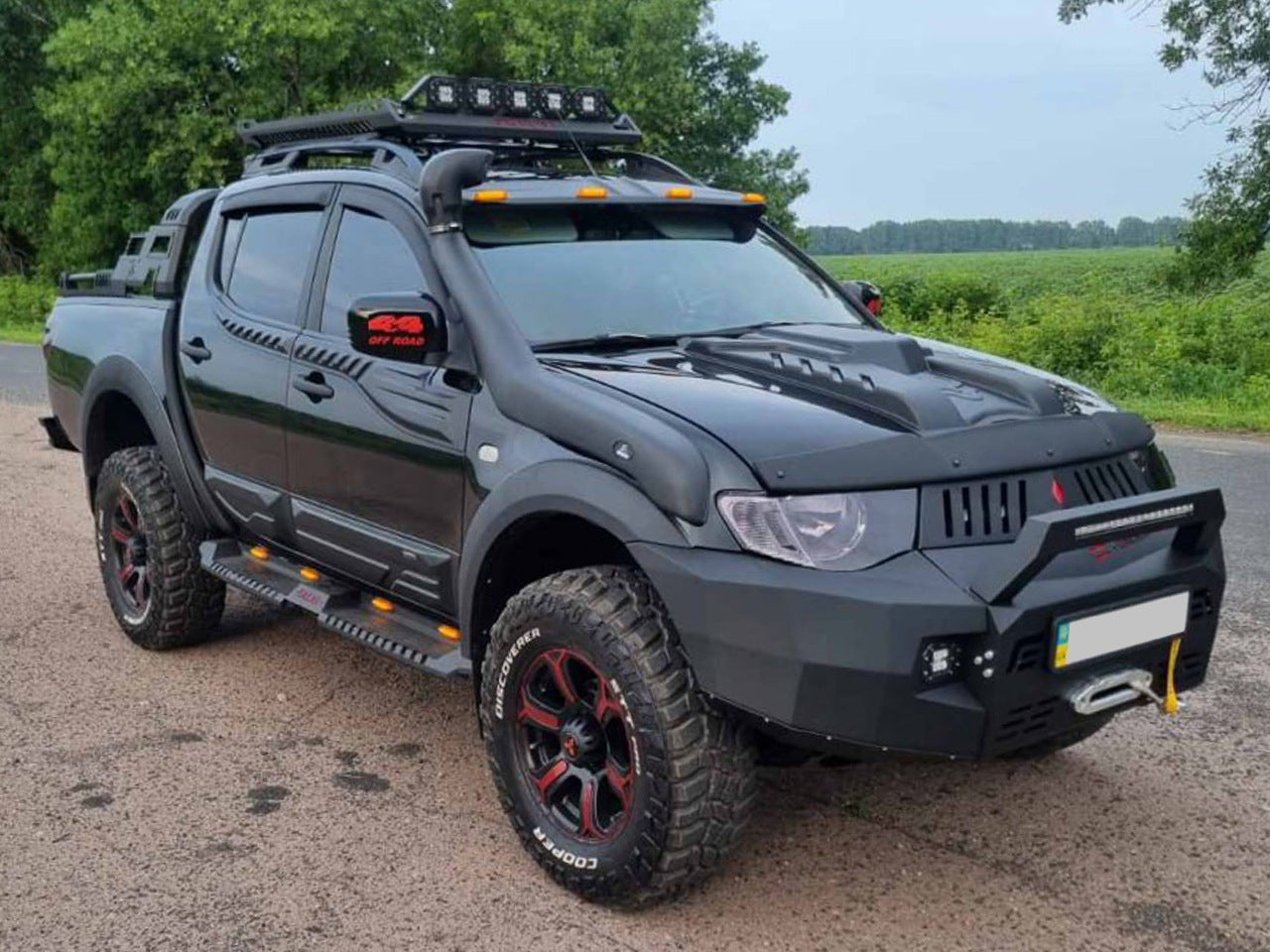 Roof Basket for Roll Bar Dakar (100x100cm) for Mitsubishi L200 2006-2015 - image 14