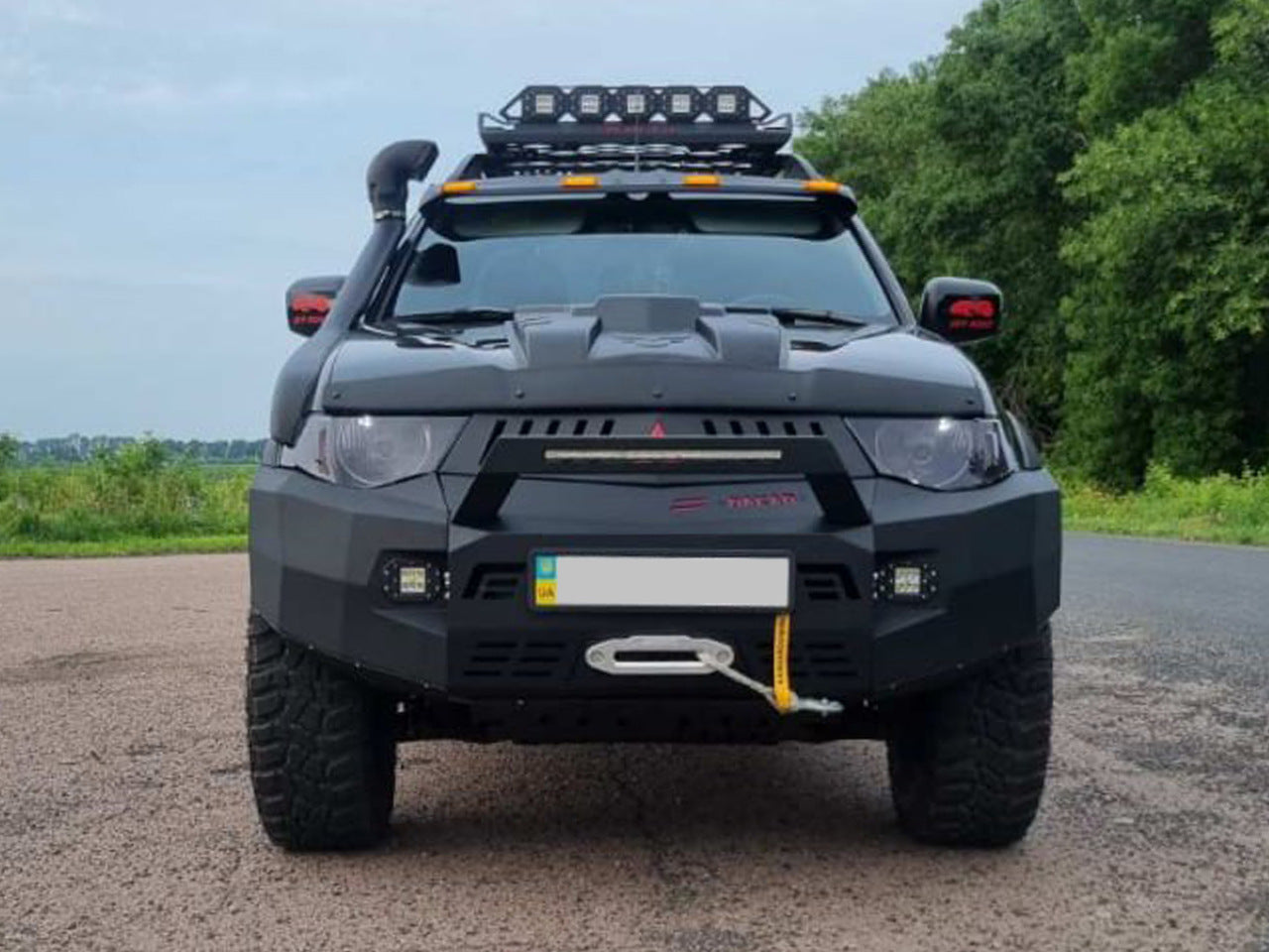 Roof Basket for Roll Bar Dakar (100x100cm) for Mitsubishi L200 2006-2015 - image 13