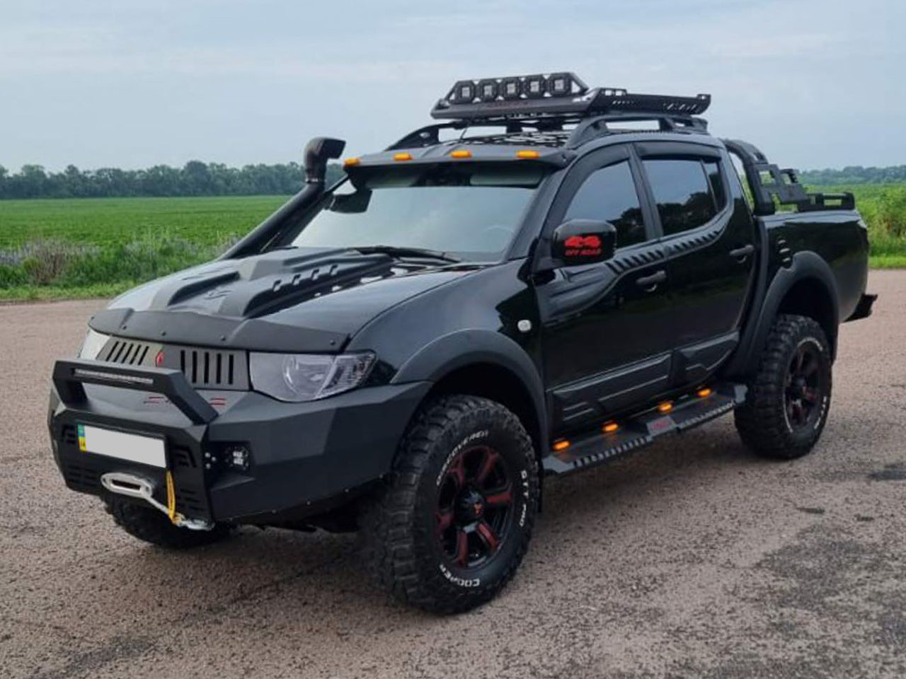 Roof Basket for Roll Bar Dakar (100x100cm) for Mitsubishi L200 2015-2024 - image 7