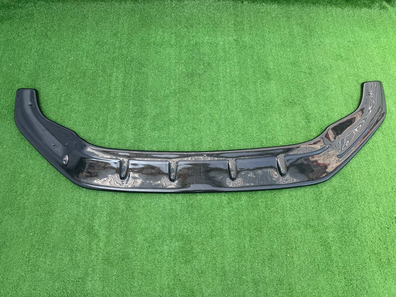 Clearance Front Lip Spoiler DPT V-1 (for GTI, 2017-2019, Gloss Black) for Volkswagen Golf 7/E-Golf 2012-2020 - image 2