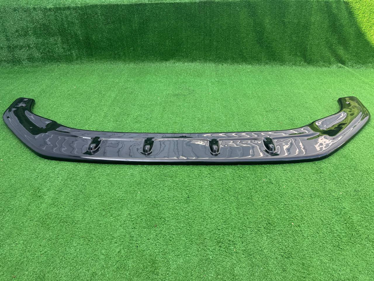 Clearance Front Lip Spoiler DPT V-1 (for GTI, 2017-2019, Gloss Black) for Volkswagen Golf 7/E-Golf 2012-2020 - image 3