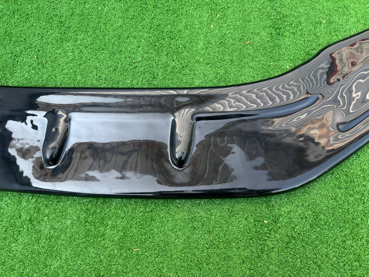 Clearance Front Lip Spoiler DPT V-1 (for GTI, 2017-2019, Gloss Black) for Volkswagen Golf 7/E-Golf 2012-2020 - image 4