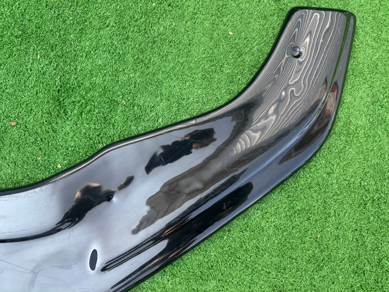 Clearance Front Lip Spoiler DPT V-1 (for GTI, 2017-2019, Gloss Black) for Volkswagen Golf 7/E-Golf 2012-2020 - image 5