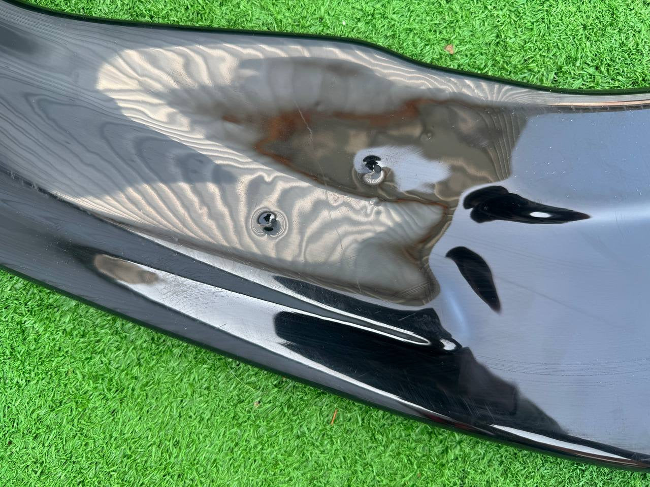 Clearance Front Lip Spoiler DPT V-1 (for GTI, 2017-2019, Gloss Black) for Volkswagen Golf 7/E-Golf 2012-2020 - image 6