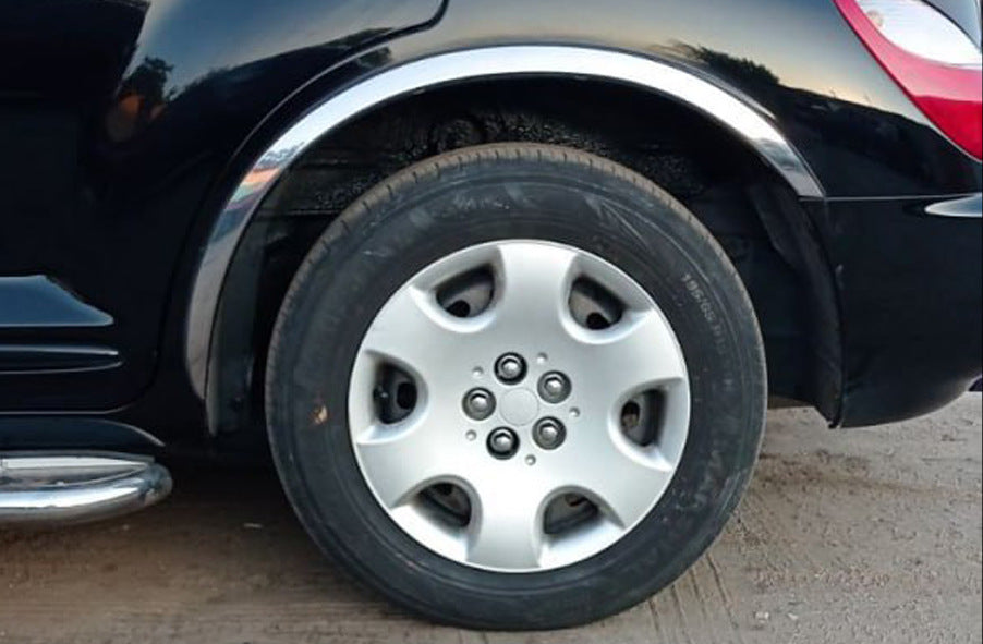 Fender flares (4 pcs, stainless steel) for Chrysler PT Cruiser 2000-2010 - image 3