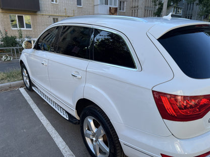 Side Steps Shining V1 (2 pcs, Aluminum) for Audi Q7 2005-2015 - image 4