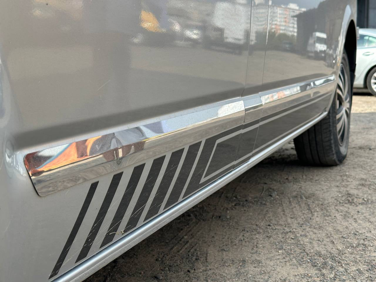 Door Moldings Stainless Steel Chrome for Volkswagen T6 2015-2024 - image 11