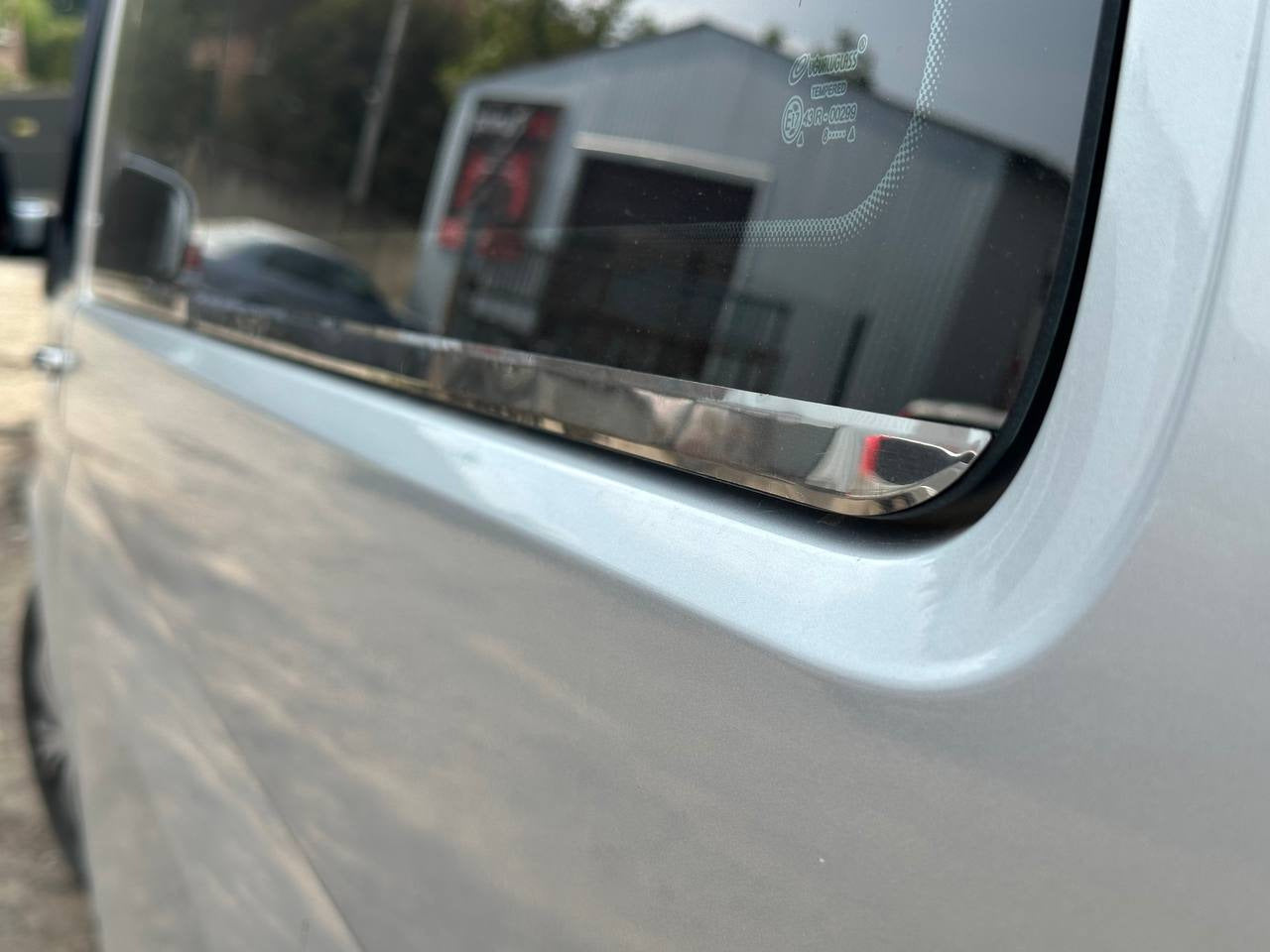 Window lower trim (6 pcs, stainless steel) for Volkswagen T6 2015-2024 - image 5